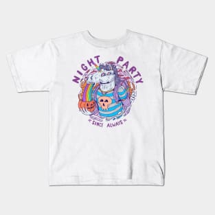 night party Kids T-Shirt